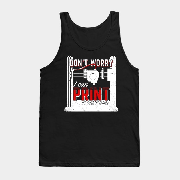 3D Printer Printing Artist Gift Tank Top by Dolde08